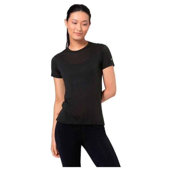 Super.natural Sierra140 T-shirt Med Korte ærmer Sort L Kvinde