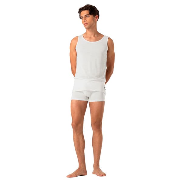 Super.natural Sierra140 ærmeløs T-shirt Hvid M Mand