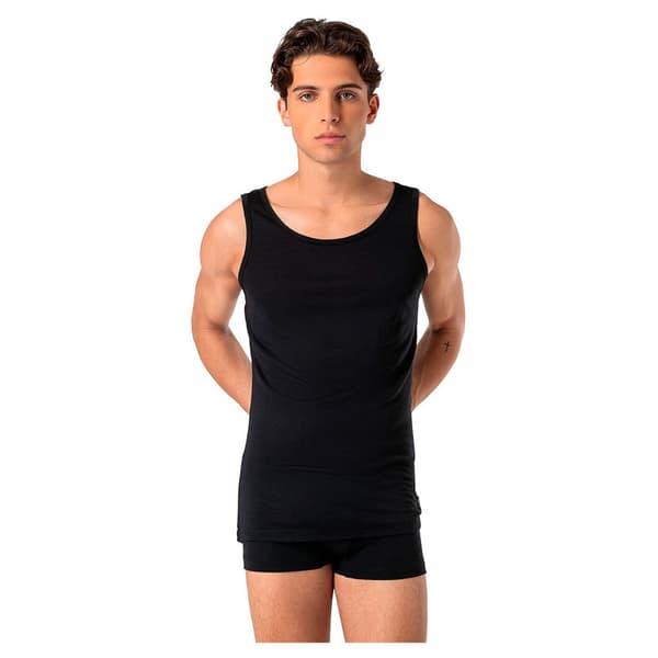 Super.natural Sierra140 ærmeløs T-shirt Sort L Mand