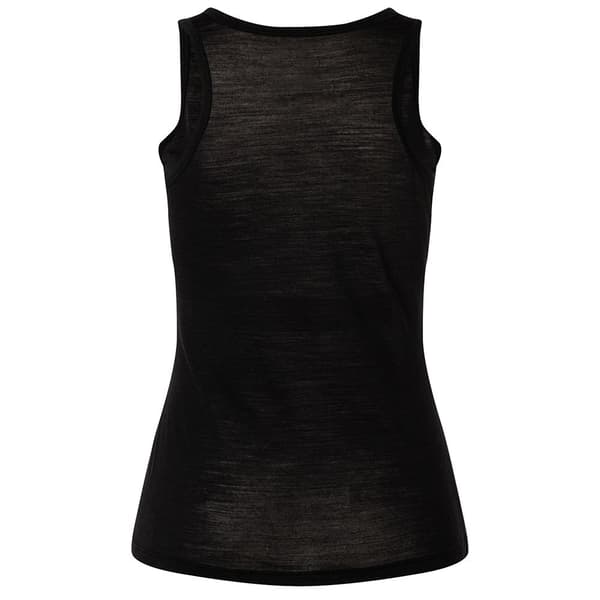 Super.natural Sierra140 ærmeløs T-shirt Sort L Kvinde