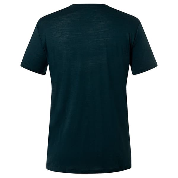 Super.natural Sierra140 V Neck T-shirt Med Korte ærmer Blå M Mand
