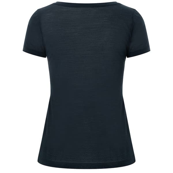 Super.natural Sierra140 V Neck T-shirt Med Korta ärmar Blå S Kvinna