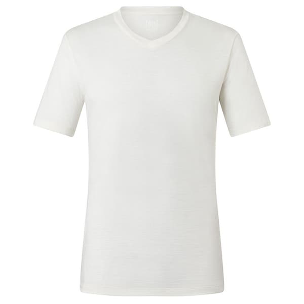 Super.natural Sierra140 V Neck T-shirt Med Korta ärmar Vit S Man