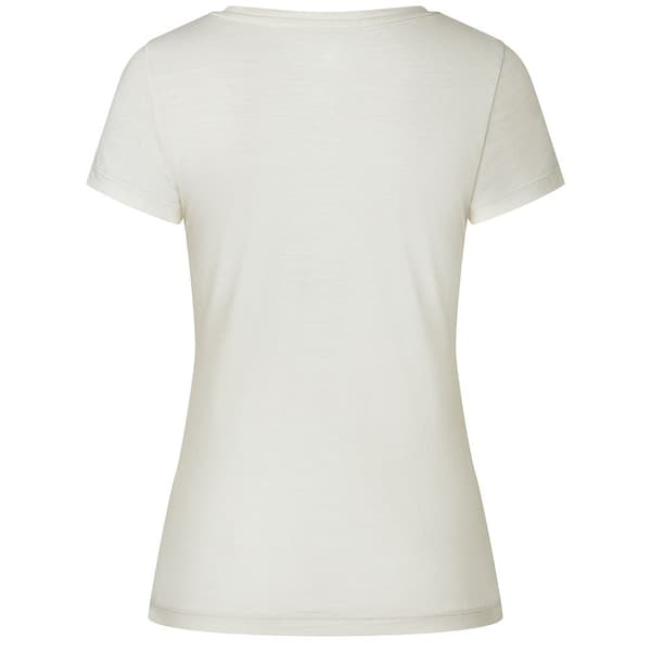 Super.natural Sierra140 V Neck T-shirt Med Korta ärmar Vit L Kvinna