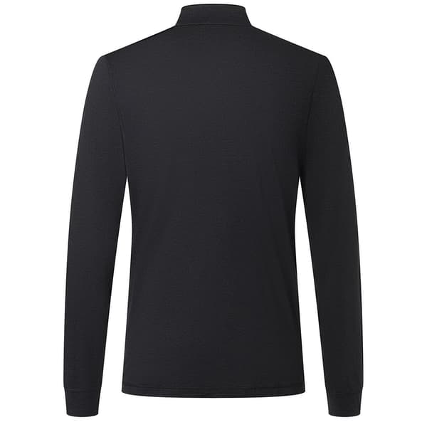 Super.natural Tundra175 Puoli Vetoketjullinen Pitkähihainen T-paita Musta L Mies