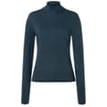 Miniatyrbillede 2 af 3: Super.natural Tundra175 Turtleneck T-shirt Med Lange ærmer Grøn,Blå M Kvinde