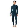 Miniatyrbillede 1 af 3: Super.natural Tundra175 Turtleneck T-shirt Med Lange ærmer Grøn,Blå M Kvinde