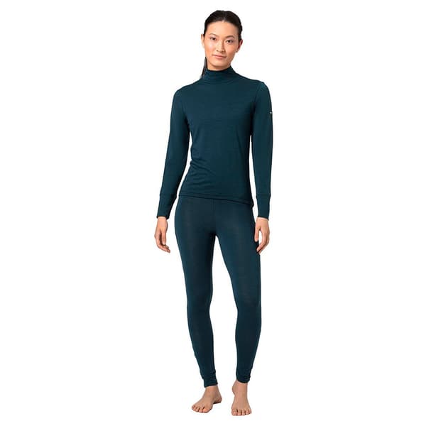 Super.natural Tundra175 Turtleneck T-shirt Med Lange ærmer Grøn,Blå 2XL Kvinde