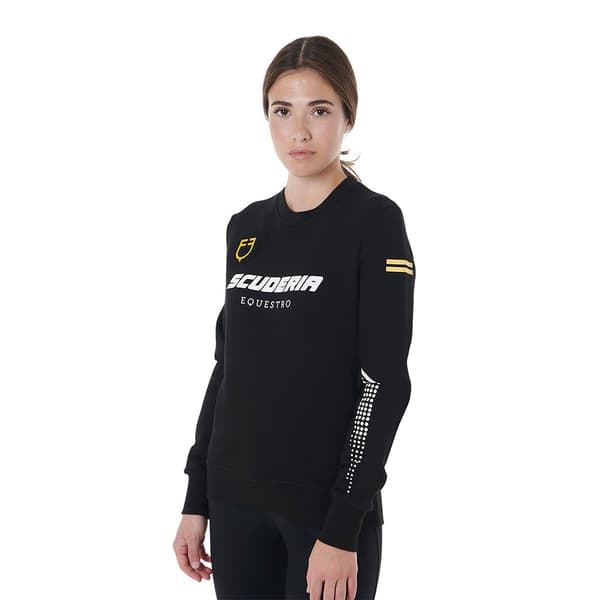 Equestro Scuderia Collection Tröja Svart XS Kvinna
