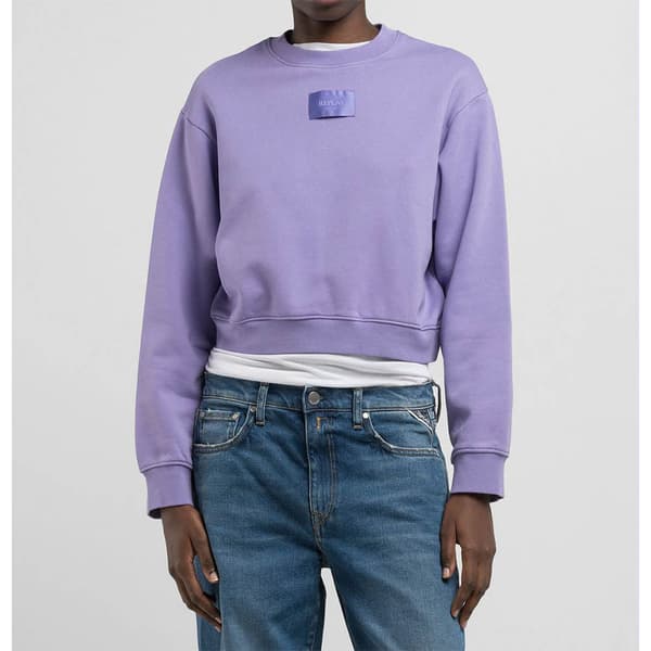 Replay W3104d.000.23040p Sweatshirt Lilla XS Kvinde