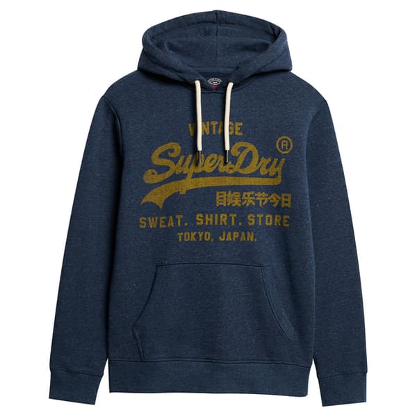Superdry Classic Vl Graphic Huppari Sininen 2XL Mies