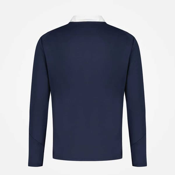 Le Coq Sportif 2220026 N°1 Training Halv Lynlås Sweatshirt Blå L Mand