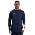 Miniatyrbillede 1 af 3: Le Coq Sportif 2220026 N°1 Training Halv Lynlås Sweatshirt Blå L Mand