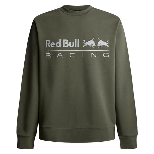 Red Bull Racing Team Logo Crew Tröja Grönt XL Man