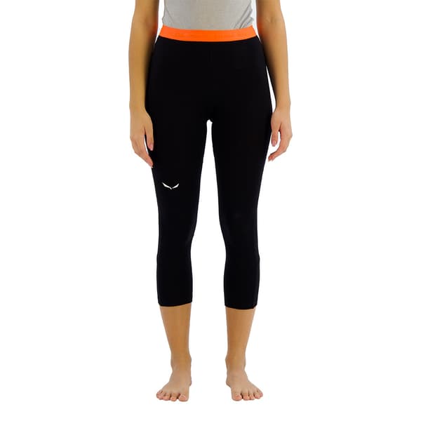 Salewa Cristallo Warm Amr 3/4 Leggings Sort XL Kvinde