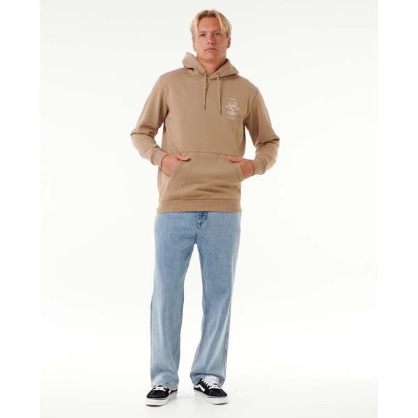Rip Curl Search Icon Hættetrøje Beige S Mand