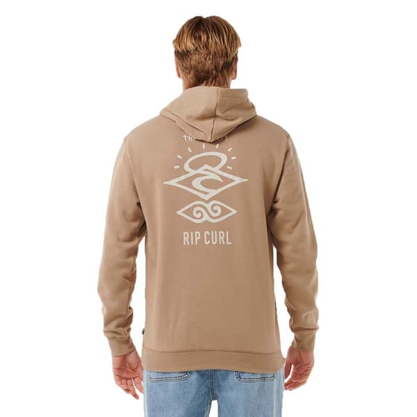 Rip Curl Search Icon Hættetrøje Beige S Mand