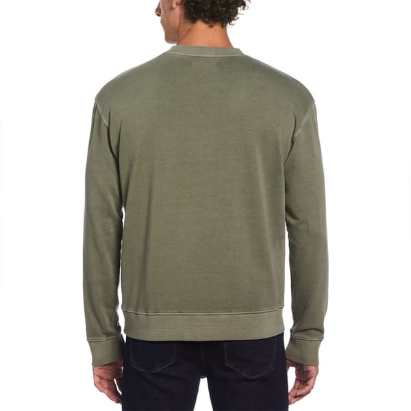 Original Penguin Garment Dyed Loop Back Terry Tröja Grönt L Man
