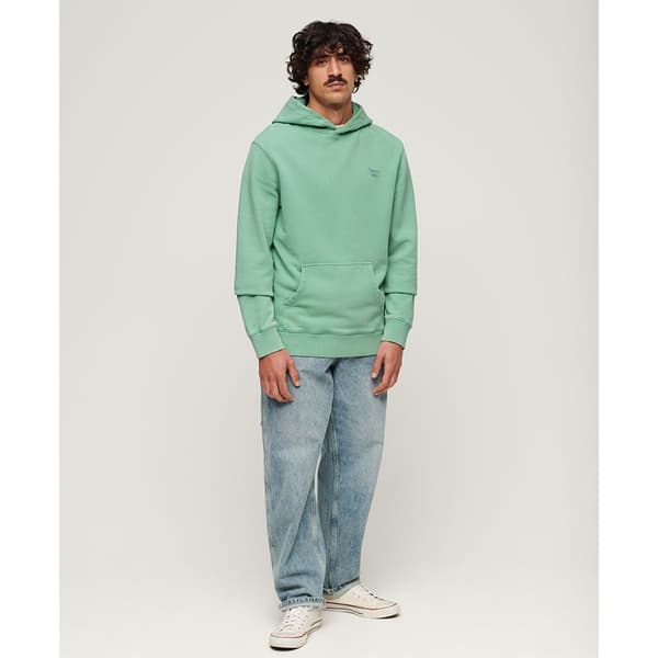 Superdry Vintage Washed Tröja Med Huva Grönt 2XL Man