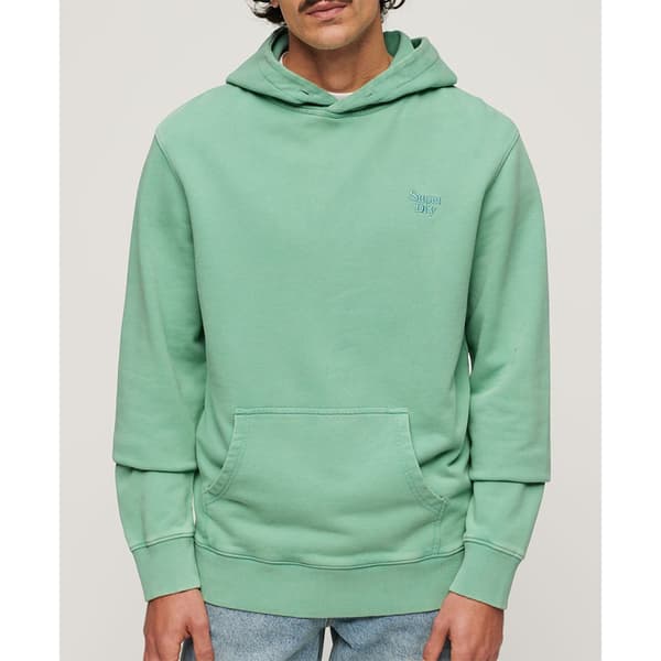 Superdry Vintage Washed Tröja Med Huva Grönt 2XL Man