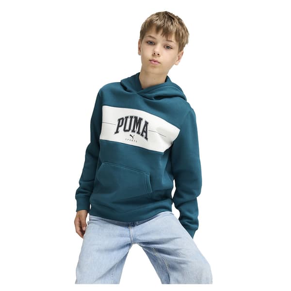 Puma Squad Huvtröja Blå 11-12 Years Pojke