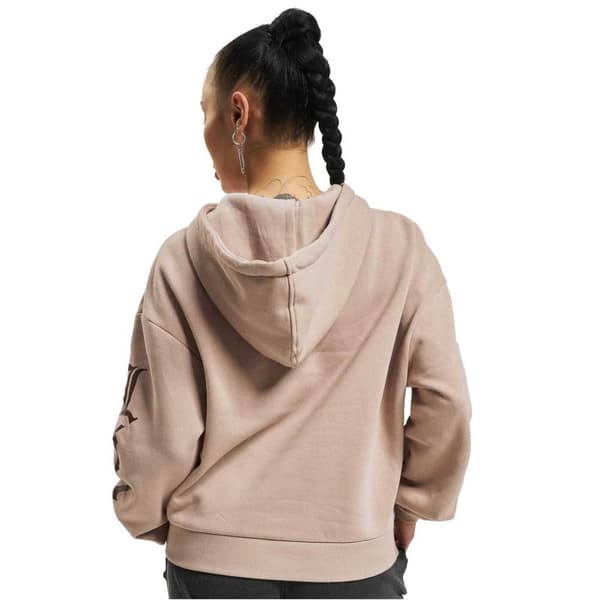 Thug Life Caution Hættetrøje Beige XL Kvinde