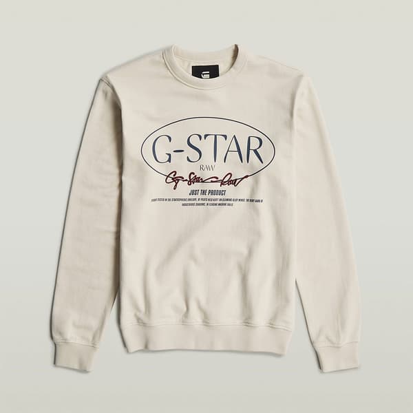G-star Circle Tröja Beige L Man