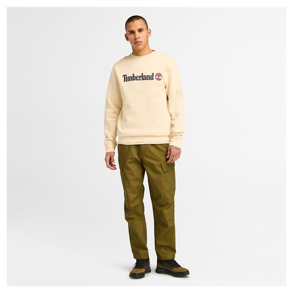 Timberland Kennebec River Linear Logo Tröja Beige 2XL Man