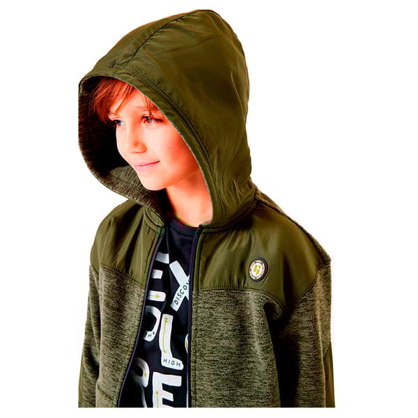 Garcia V45664 Sweatshirt Med Dragkedja Grönt 4-5 Years Pojke