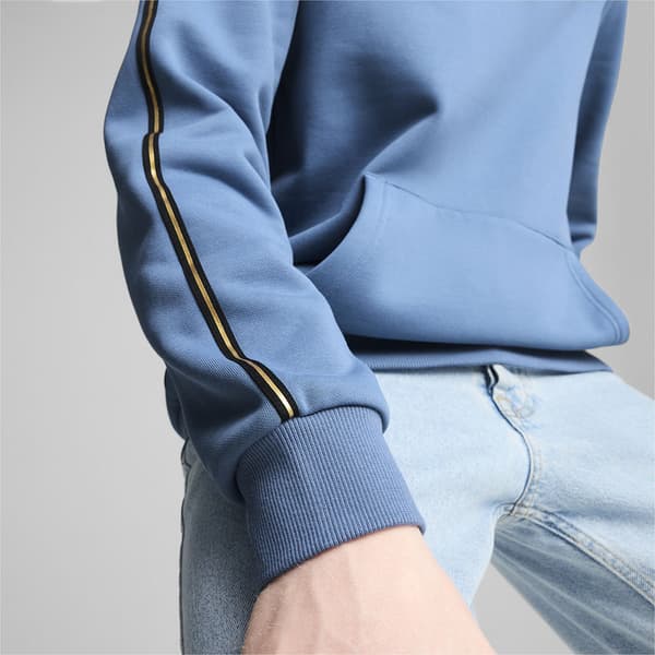 Puma Ess Tape Minimal Gold Huvtröja Blå L Man