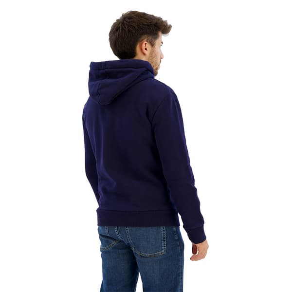 Superdry Gasoline Workwear Graphic Tröja Med Huva Blå XL Man