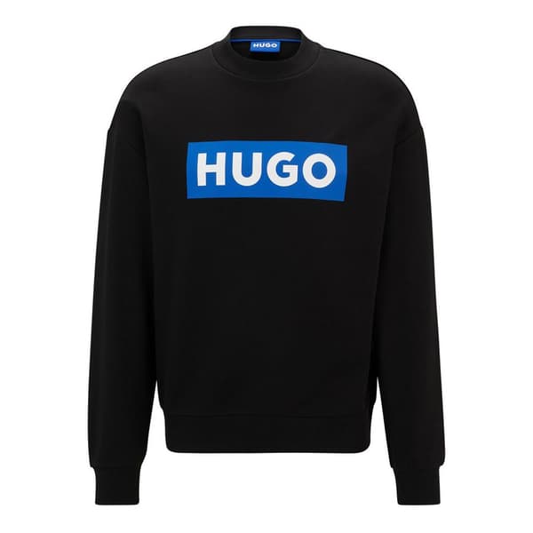 Hugo Niero 10249110 Blue Sweatshirt Sort L Mand