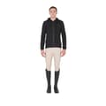 Miniatyrbild 6 av 6: Equestro Inside Fleece Sweatshirt Med Dragkedja Svart L Man