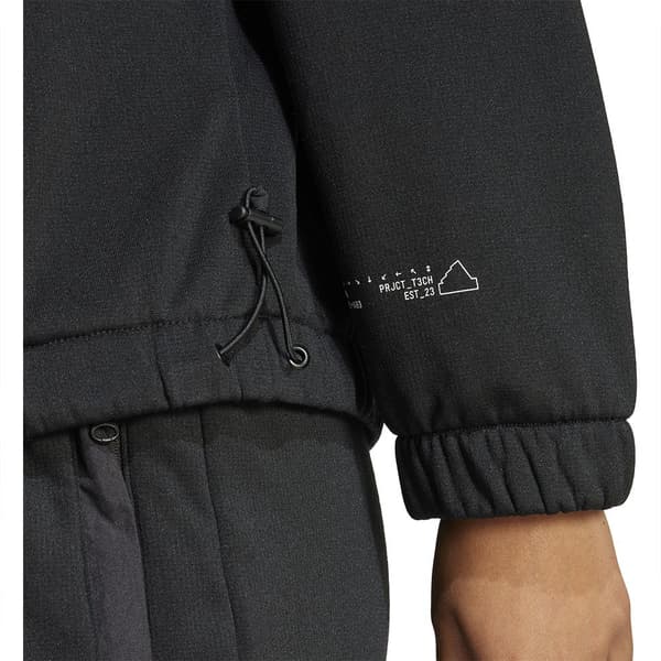 Adidas City Escape Fleece Hættetrøje Sort M Kvinde