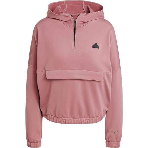 Adidas City Escape Fleece Tröja Rosa M Kvinna