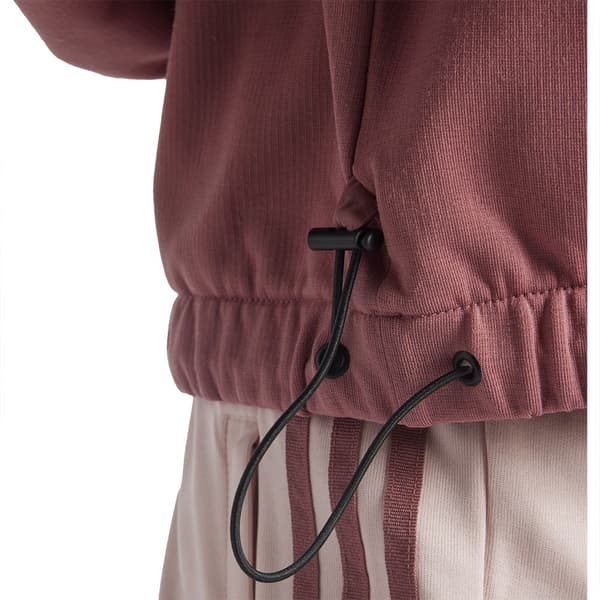 Adidas City Escape Fleece Tröja Rosa M Kvinna