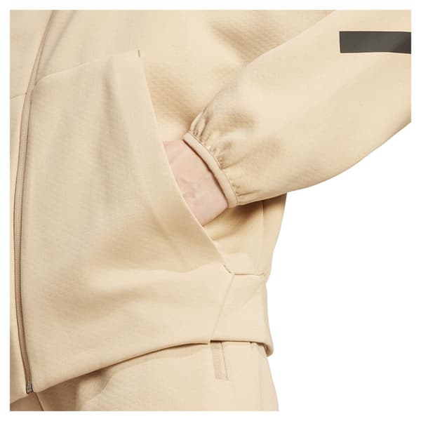Adidas Z.n.e Sweatshirt Med Lynlås Beige S / Regular Kvinde