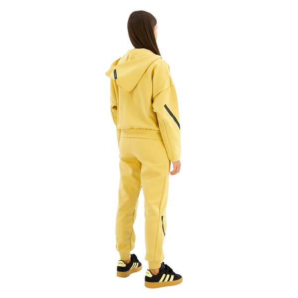 Adidas Z.n.e Sweatshirt Med Lynlås Gul S / Regular Kvinde