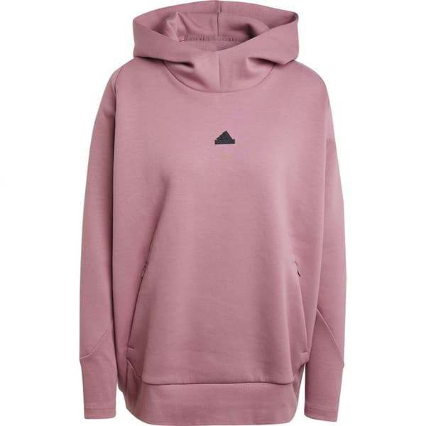 Adidas Z.n.e. Overhead Tröja Med Huva Rosa S / Regular Kvinna