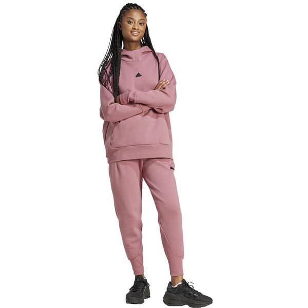 Adidas Z.n.e. Overhead Tröja Med Huva Rosa S / Regular Kvinna