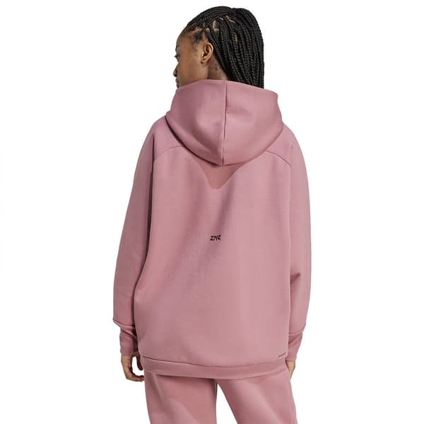 Adidas Z.n.e. Overhead Tröja Med Huva Rosa S / Regular Kvinna