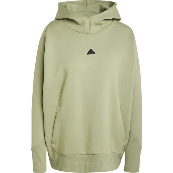 Adidas Z.n.e. Overhead Hættetrøje Grøn M / Regular Kvinde