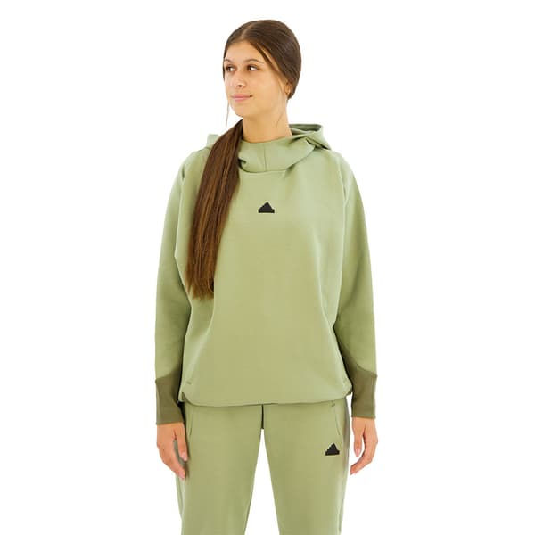 Adidas Z.n.e. Overhead Hættetrøje Grøn M / Regular Kvinde