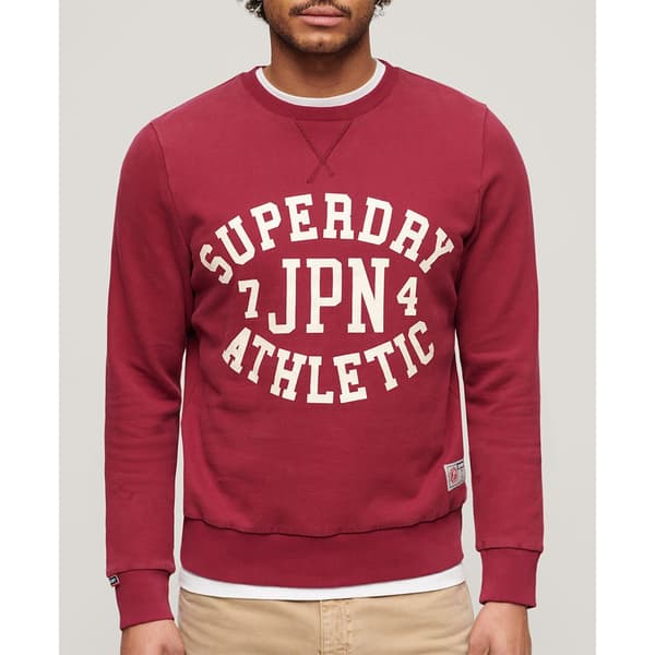 Superdry Athletic Printed Tröja Röd L Man