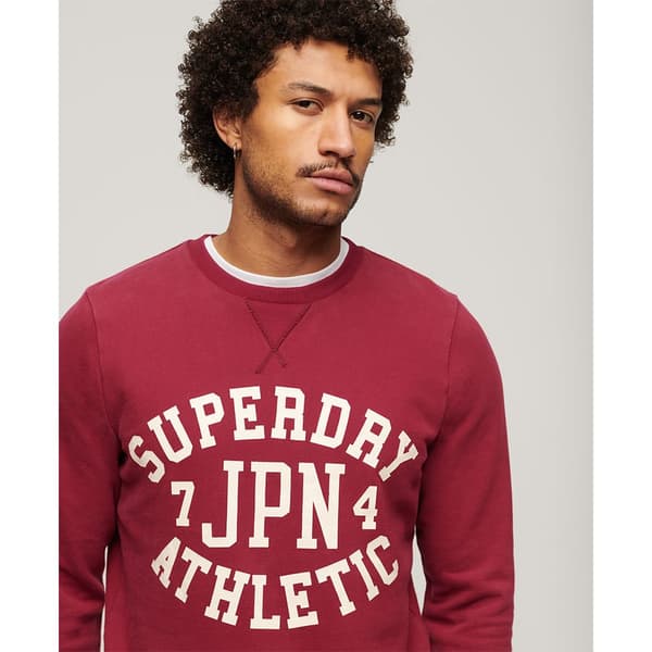 Superdry Athletic Printed Tröja Röd L Man
