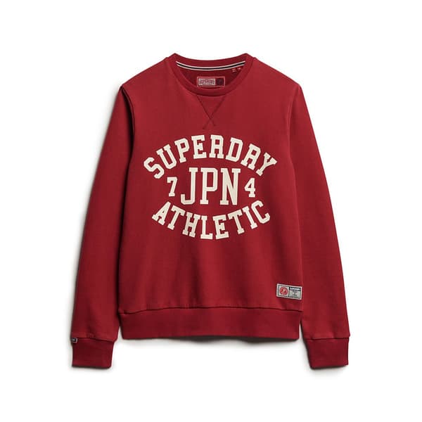 Superdry Athletic Printed Tröja Röd L Man