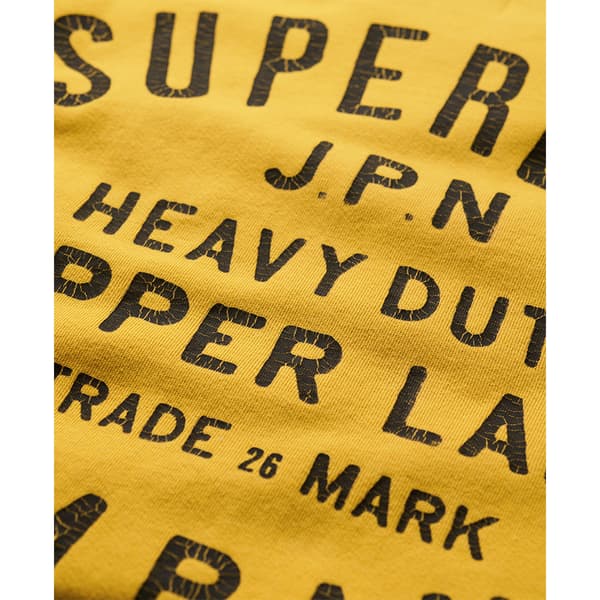 Superdry Copper Label Graphic Tröja Gul L Man