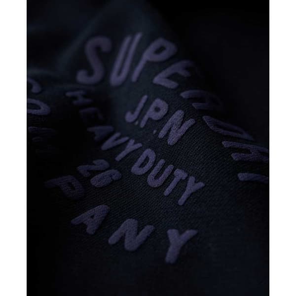 Superdry Machined Goods Workwear Huvtröja Blå XL Man