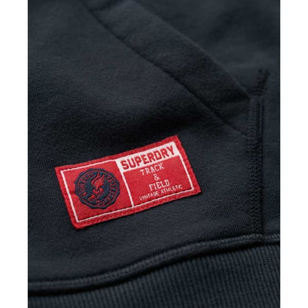Superdry Track & Field Graphic Huvtröja Svart XL Man