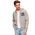 Miniatyrbillede 1 af 6: Superdry Vintage Athletic Sweatshirt Med Lynlås Grå L Mand
